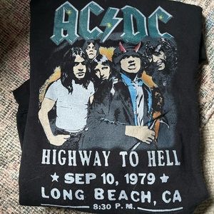 AC/DC Highway To Hell crewneck sweatshirt